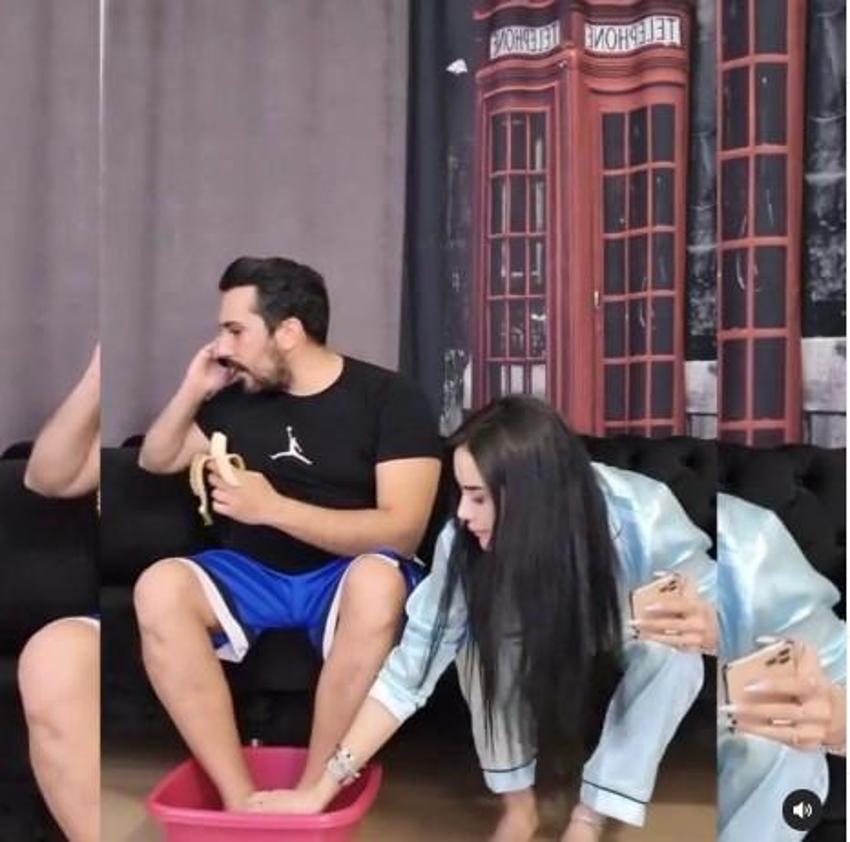 Fenomen gelin adayı Naz Mila videosuyla olay yarattı!
