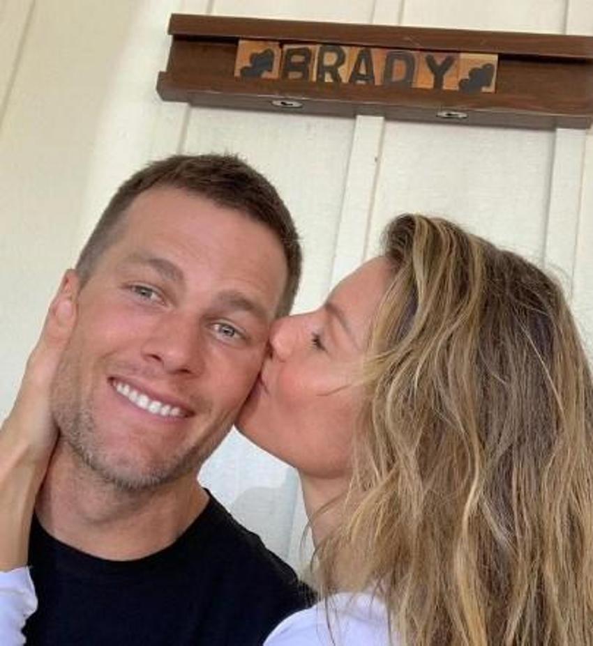 Gisele Bündchen-Tom Brady çiftinden romantik kutlama!