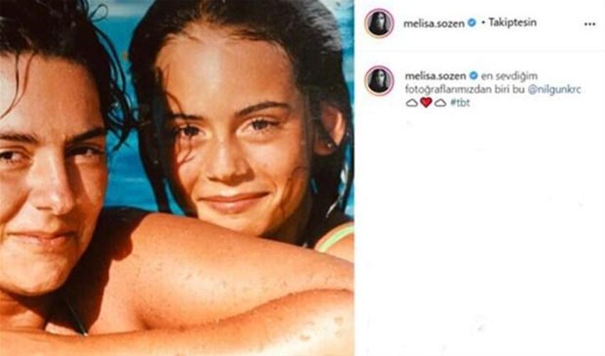 Melisa Sözen küçüklük fotoğrafını paylaştı!