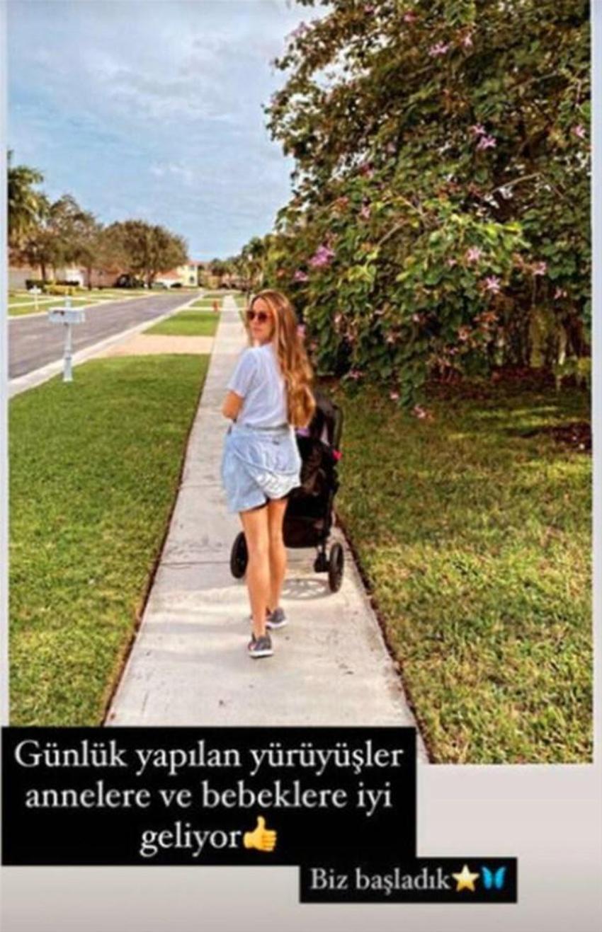 Ceyda Ateş kızının yüzünü ilk kez gösterdi
