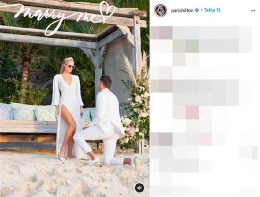 Paris Hilton 40. yaş gününde evlilik teklifi aldı!
