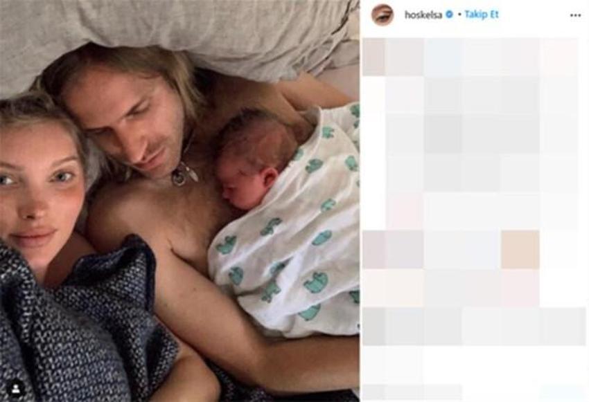Elsa Hosk anne oldu! 'Hayatımın en mutlu günü'
