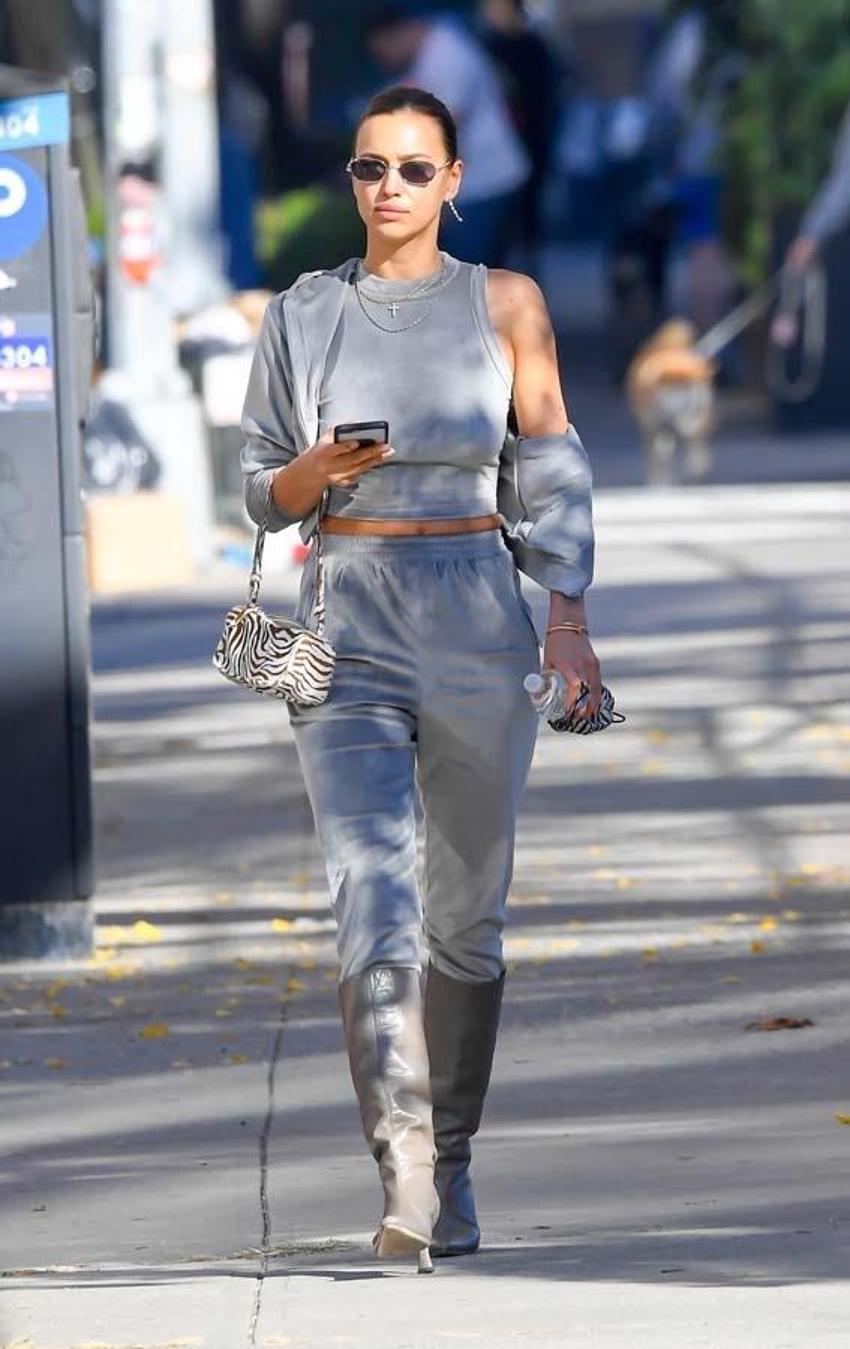Irina Shayk'ı adım adım takip ediyorlar!