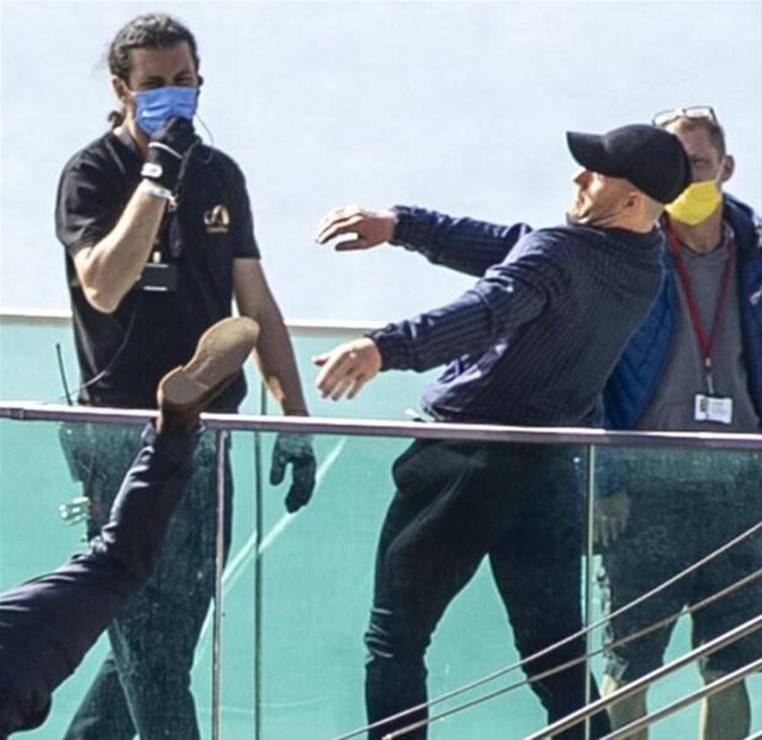 Jason Statham ve Guy Ritchie, Antalya'da film çekiminde!
