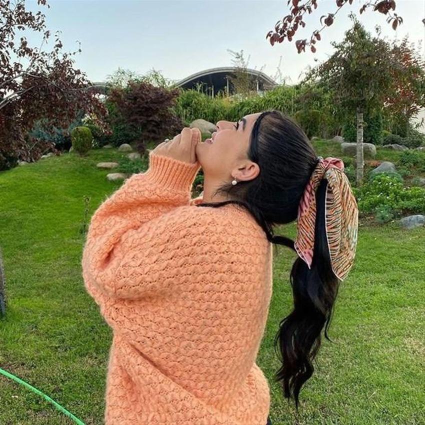 Hanife Gürdal sosyal medyayı salladı! Süper minili gönderme