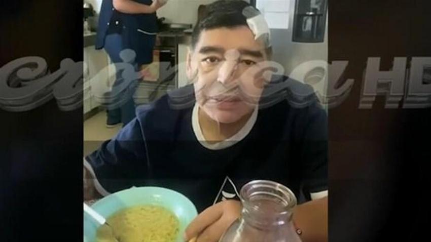 Diego Armando Maradona'nın son görüntüsü ortaya çıktı! Sevenlerini üzen sözler...