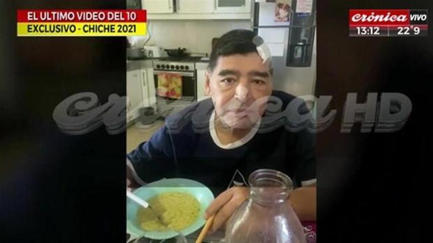Diego Armando Maradona'nın son görüntüsü ortaya çıktı! Sevenlerini üzen sözler...