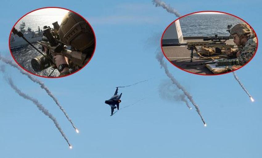 ABD-Çin kapışmasında tehlikeli anlar! Görüntüler gündeme bomba gibi düştü...