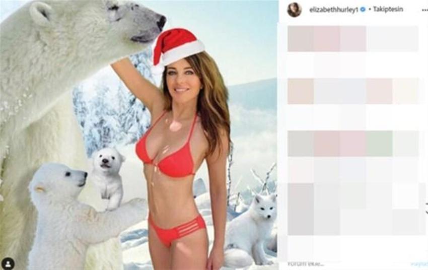 Elizabeth Hurley dayanamadı! Eleştirilere yanıt verdi