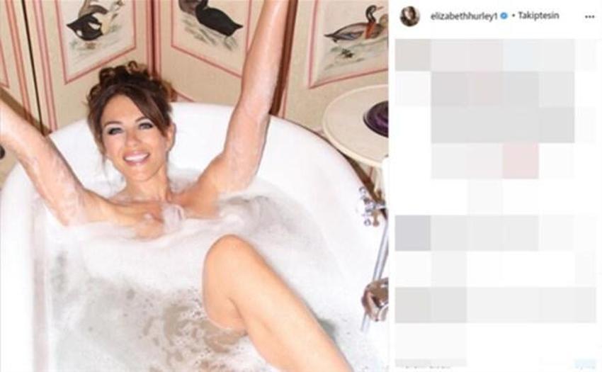 Elizabeth Hurley dayanamadı! Eleştirilere yanıt verdi