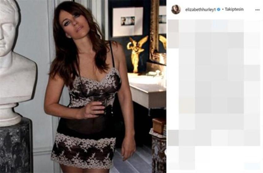 Elizabeth Hurley dayanamadı! Eleştirilere yanıt verdi