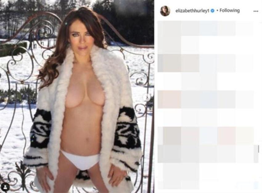 Elizabeth Hurley dayanamadı! Eleştirilere yanıt verdi