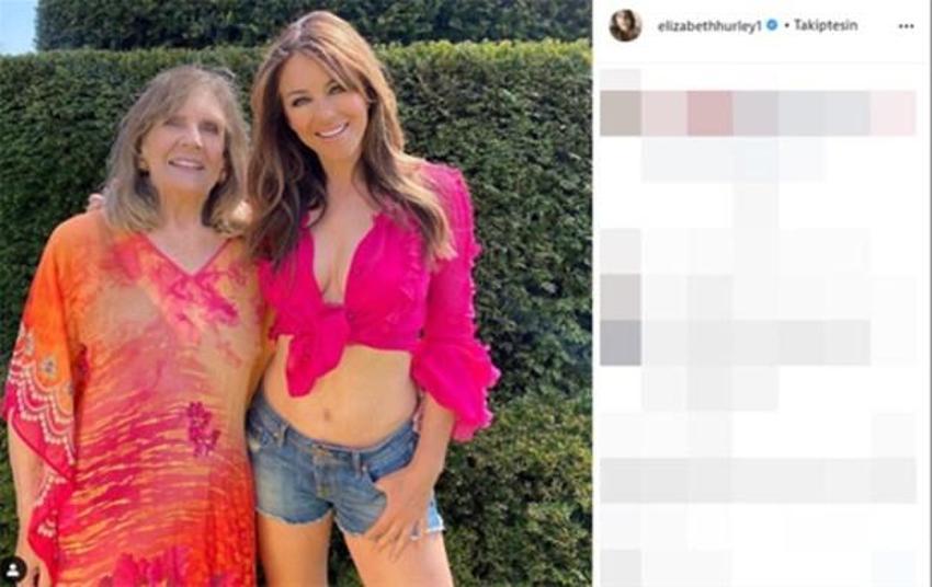 Elizabeth Hurley dayanamadı! Eleştirilere yanıt verdi