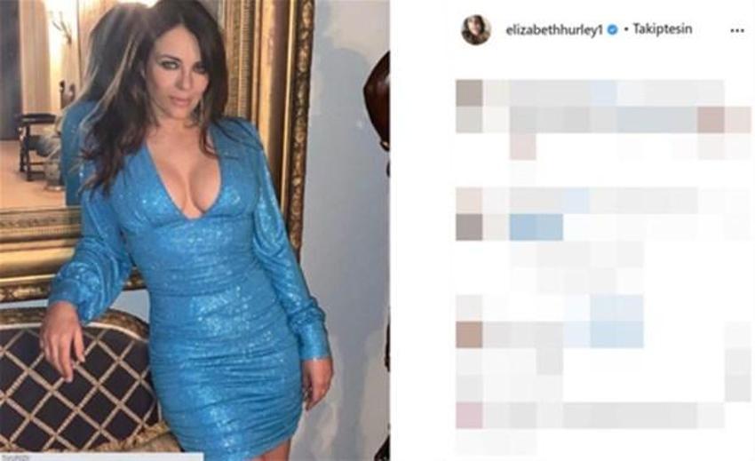 Elizabeth Hurley dayanamadı! Eleştirilere yanıt verdi