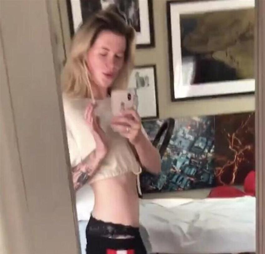 Ireland Baldwin'in zor anları!