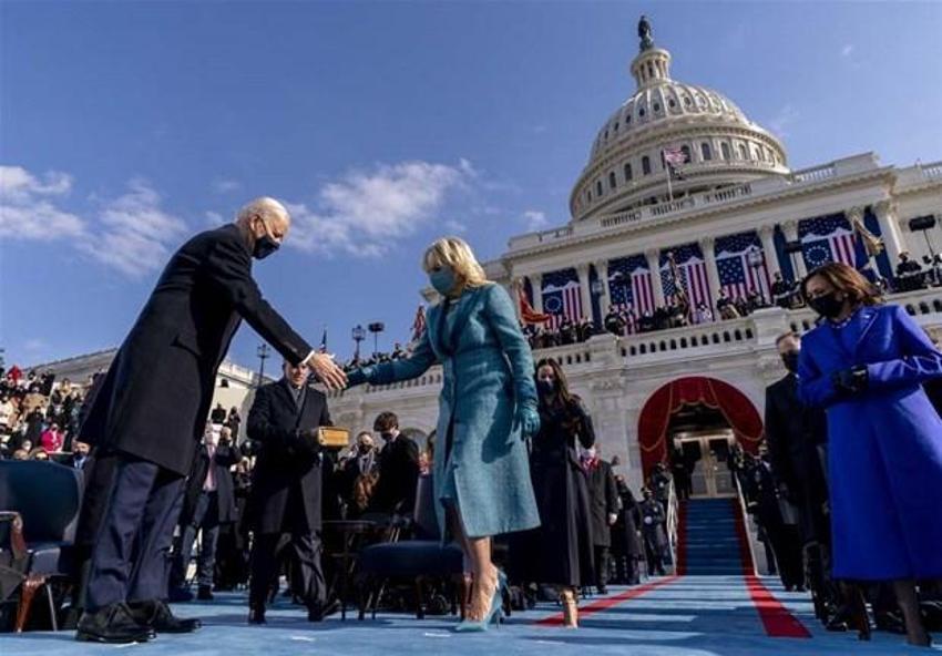 Dünya saniye saniye izledi! Melania Trump damgasını vurdu Jill Biden ve Kamala Harris ise...
