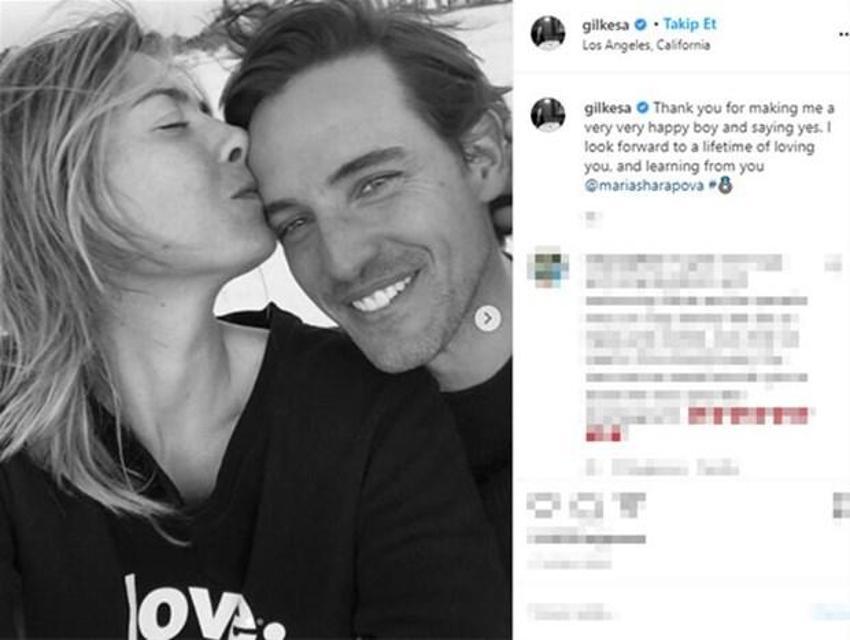 Maria Sharapova'nın 400 bin dolarlık nişan yüzüğü!