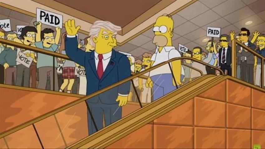 Bu kadarı da olmaz! Simpsonlar bunu da bildi!