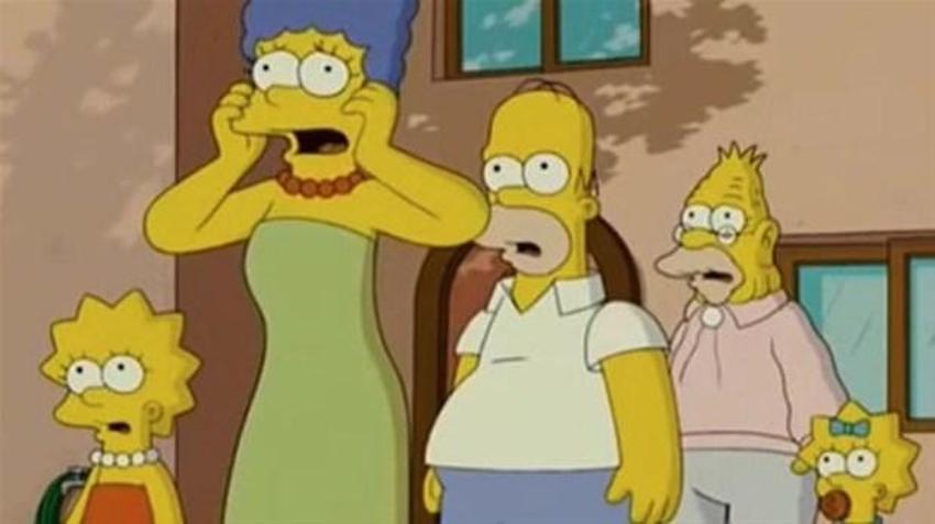 Bu kadarı da olmaz! Simpsonlar bunu da bildi!
