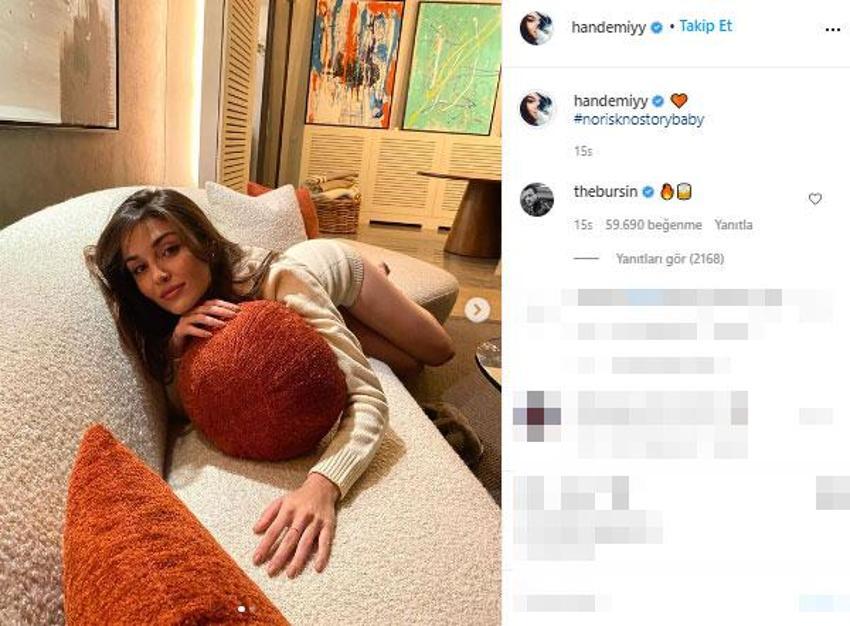 Hande Erçel'in ev hali olay yarattı!