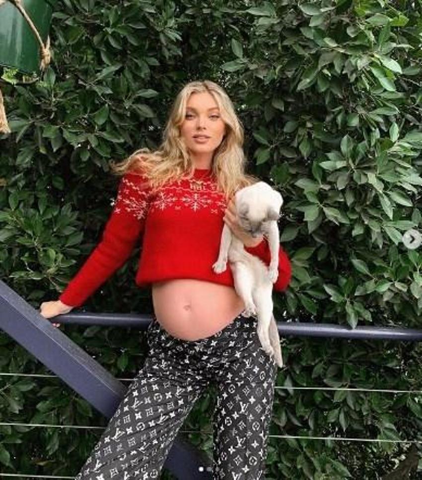 Elsa Hosk: Doğumdan birkaç hafta önce...