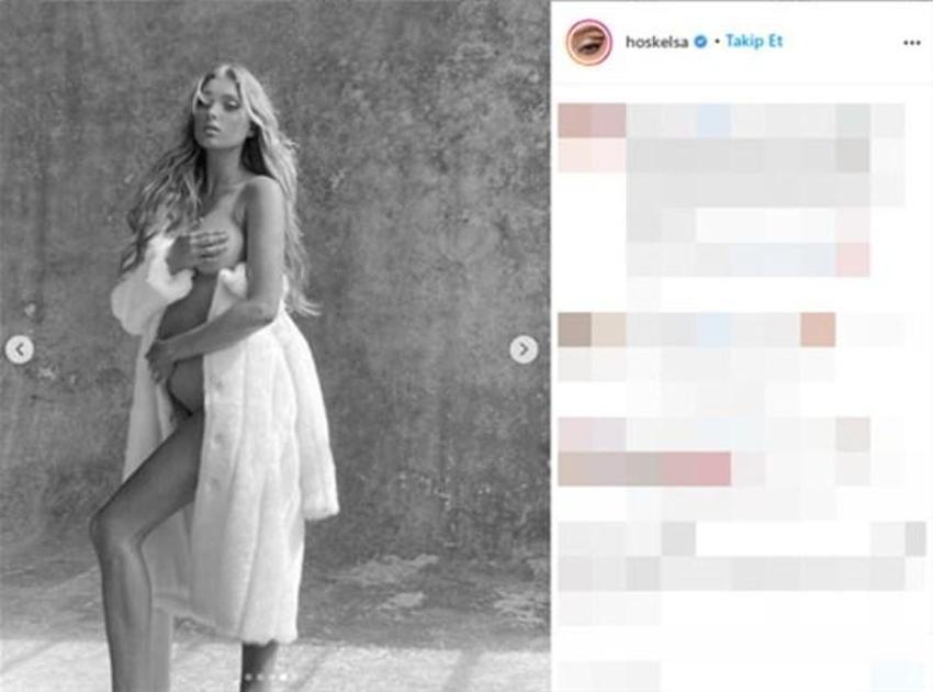 Elsa Hosk: Doğumdan birkaç hafta önce...