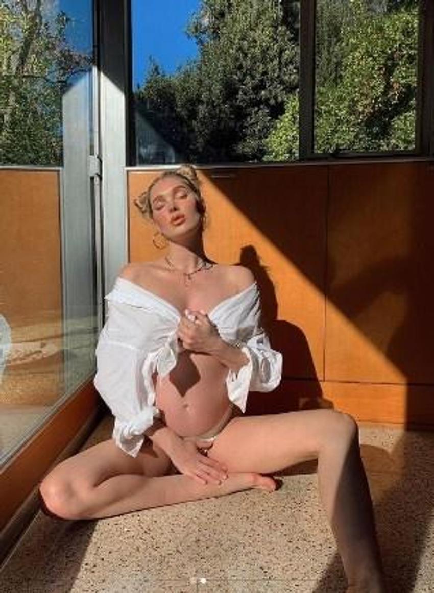 Elsa Hosk: Doğumdan birkaç hafta önce...