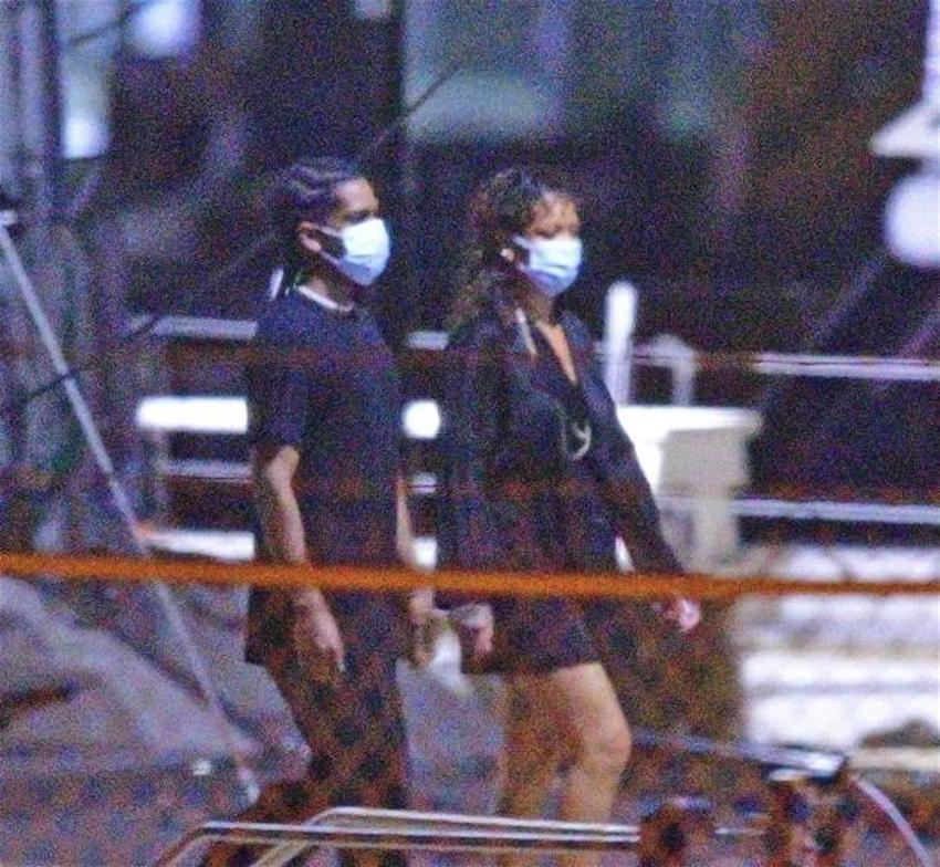Rihanna ile ASAP Rocky ilk kez el ele!