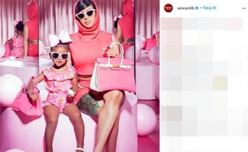 Cardi B'nin kızına aldığı oyuncak bebeğin fiyatı çok konuşuldu!