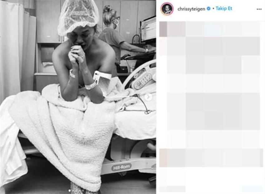 Chrissy Teigen'den duygusal paylaşım! 'Maalesef bir daha hamile kalamayacağım!'