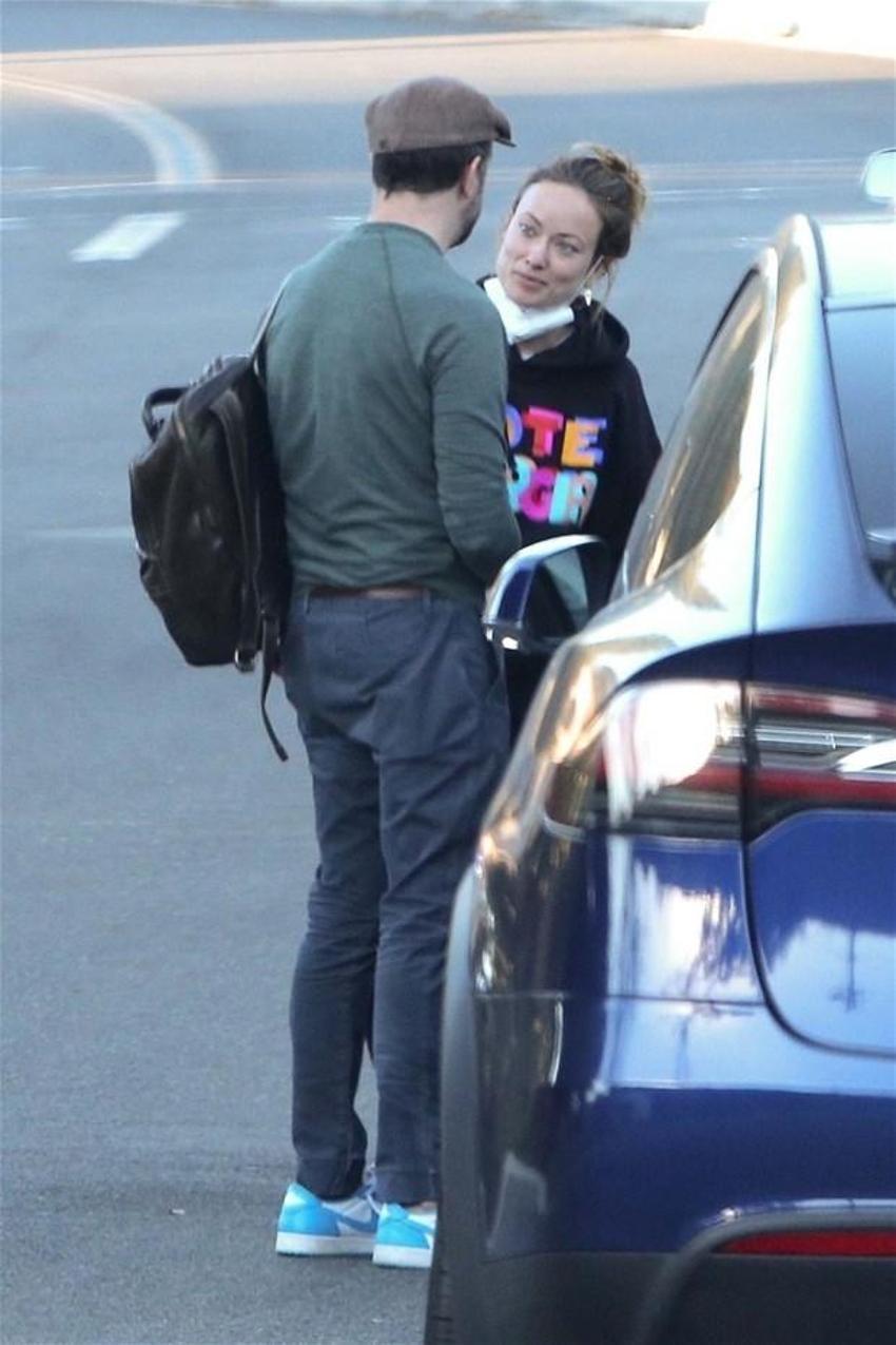 Eski aşıklar Olivia Wilde ve Jason Sudeikis'den samimi anlar!