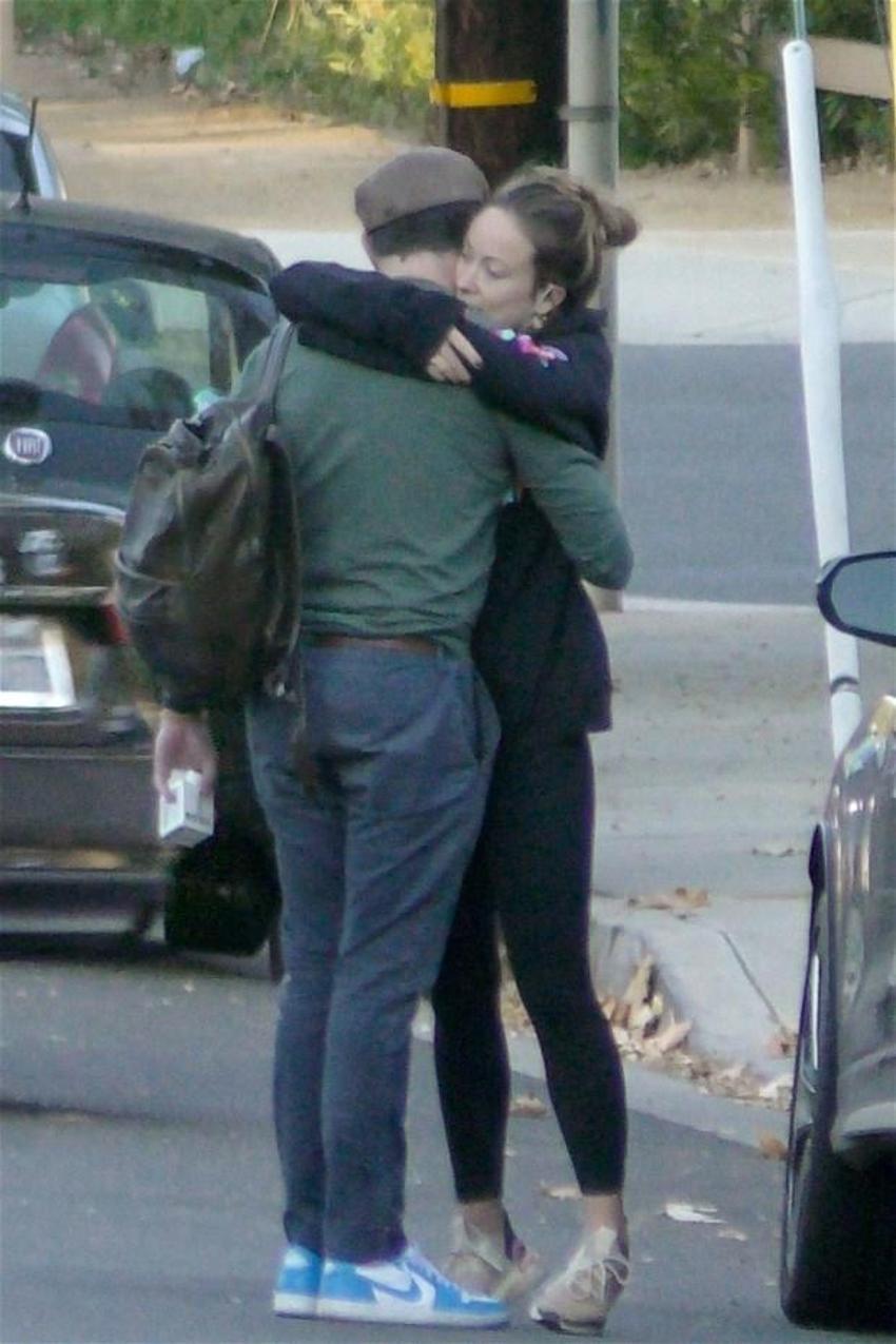 Eski aşıklar Olivia Wilde ve Jason Sudeikis'den samimi anlar!