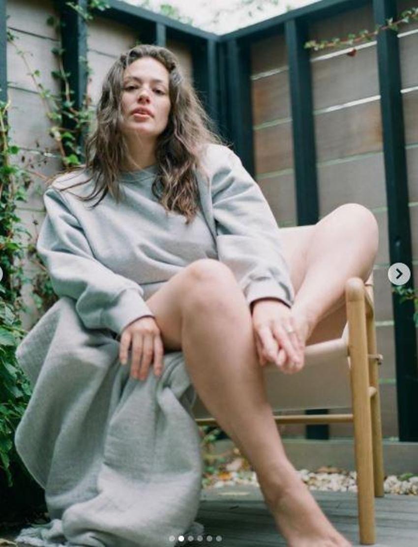 Ashley Graham'dan kocasına çok özel pozlar!