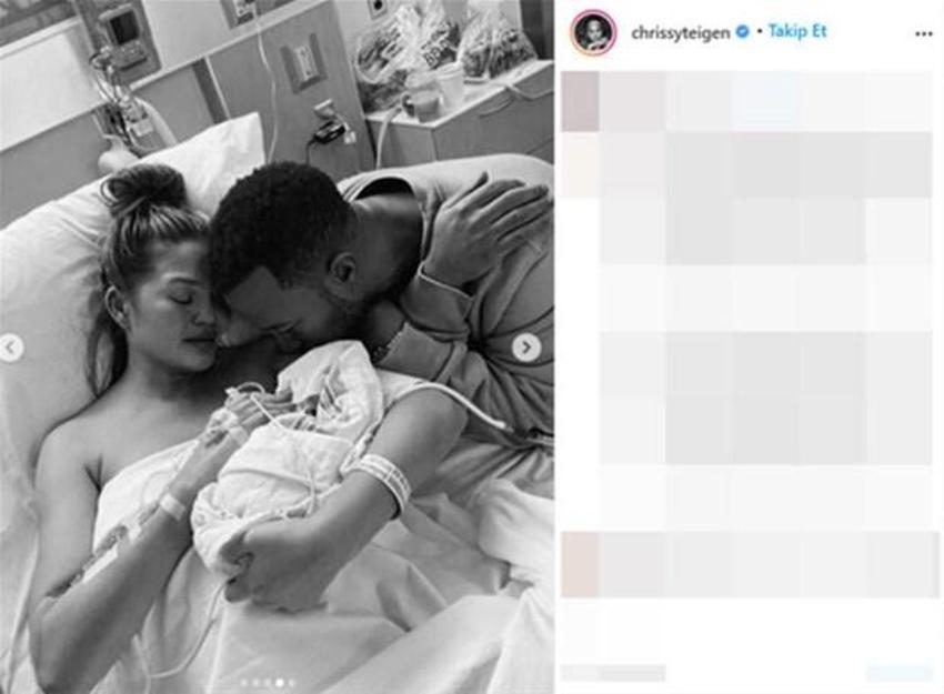Chrissy Teigen sosyal medyaya geri döndü! Son paylaşımı...