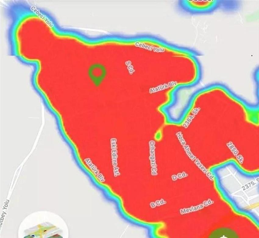 Koronavirüs haritası korku salıyor! Nüfusu 23 ilden fazla olan ilçede esnaf isyan etti...