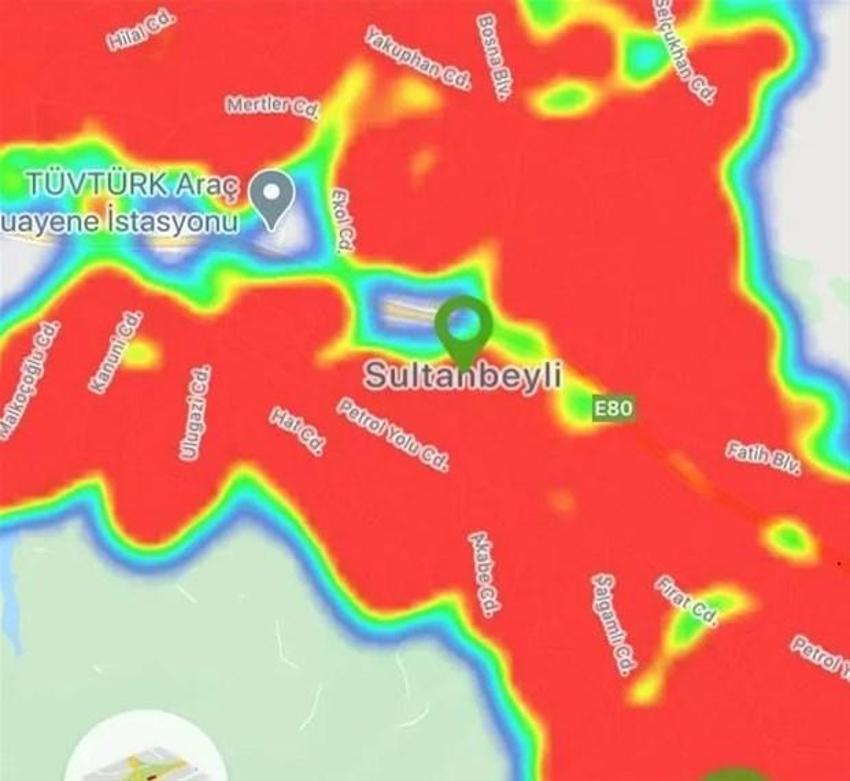 Koronavirüs haritası korku salıyor! Nüfusu 23 ilden fazla olan ilçede esnaf isyan etti...
