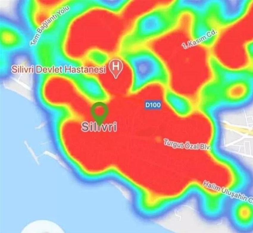 Koronavirüs haritası korku salıyor! Nüfusu 23 ilden fazla olan ilçede esnaf isyan etti...