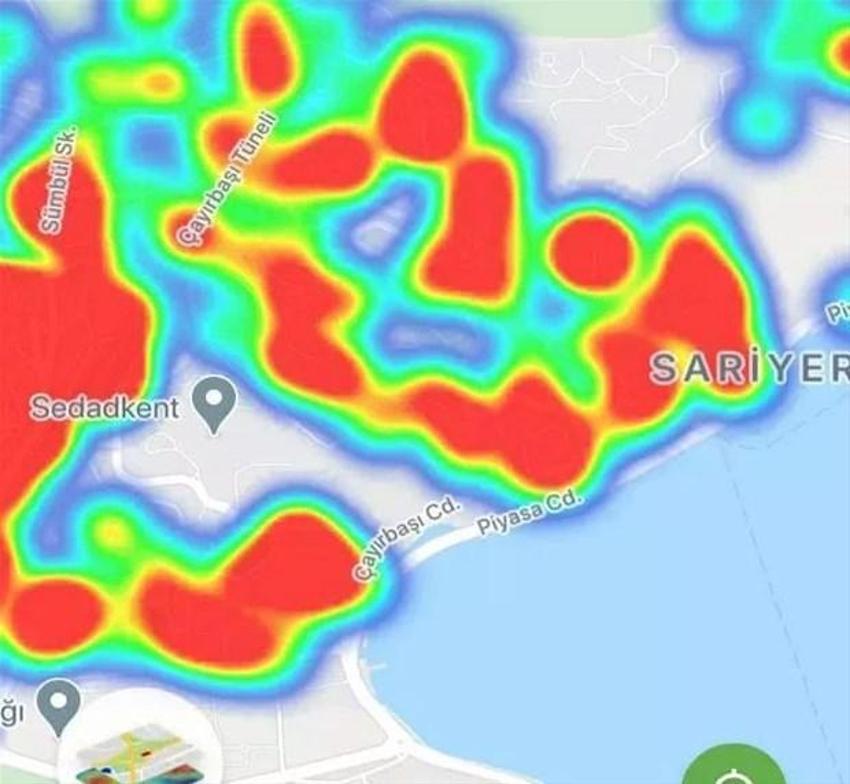 Koronavirüs haritası korku salıyor! Nüfusu 23 ilden fazla olan ilçede esnaf isyan etti...