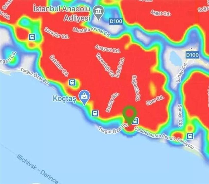 Koronavirüs haritası korku salıyor! Nüfusu 23 ilden fazla olan ilçede esnaf isyan etti...