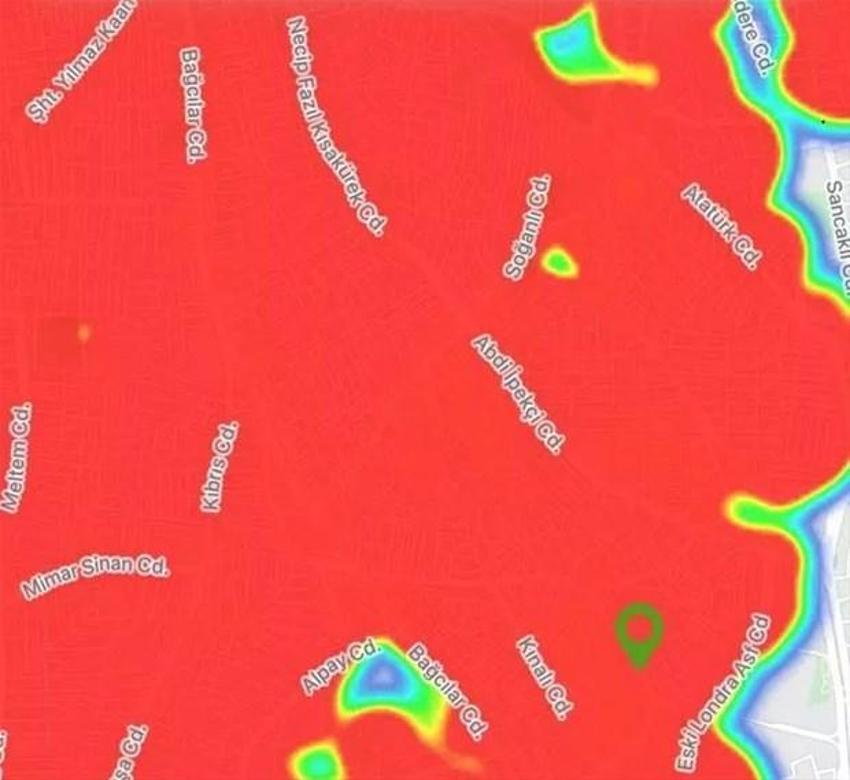 Koronavirüs haritası korku salıyor! Nüfusu 23 ilden fazla olan ilçede esnaf isyan etti...