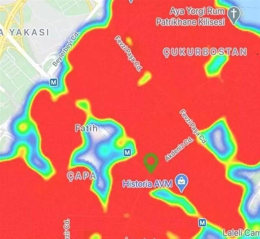 Koronavirüs haritası korku salıyor! Nüfusu 23 ilden fazla olan ilçede esnaf isyan etti...