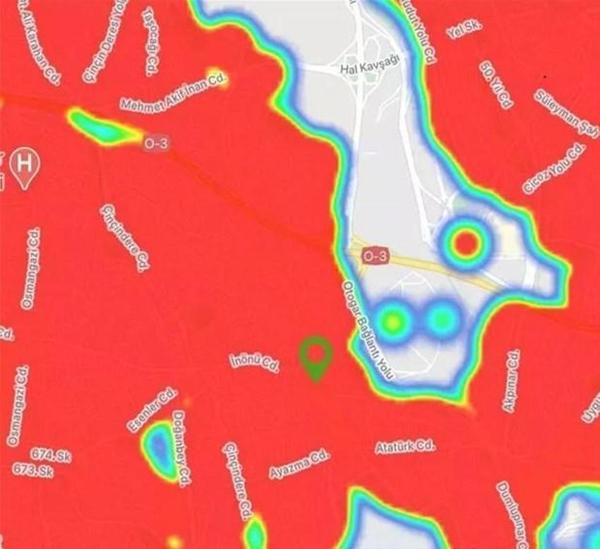 Koronavirüs haritası korku salıyor! Nüfusu 23 ilden fazla olan ilçede esnaf isyan etti...