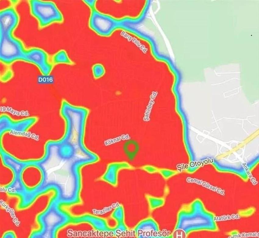 Koronavirüs haritası korku salıyor! Nüfusu 23 ilden fazla olan ilçede esnaf isyan etti...