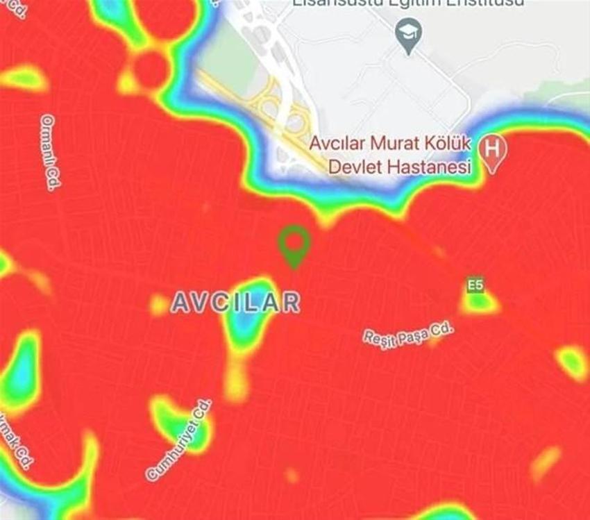 Koronavirüs haritası korku salıyor! Nüfusu 23 ilden fazla olan ilçede esnaf isyan etti...