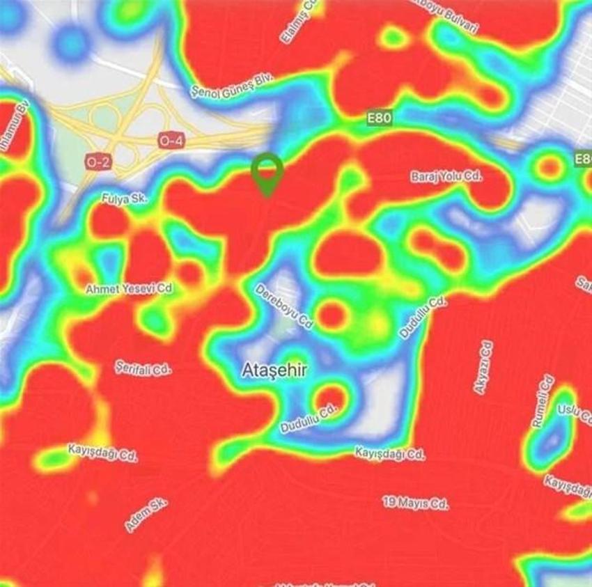 Koronavirüs haritası korku salıyor! Nüfusu 23 ilden fazla olan ilçede esnaf isyan etti...