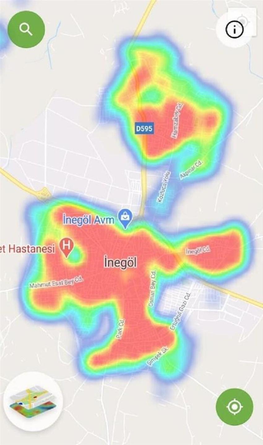 Koronavirüs haritası korku salıyor! Nüfusu 23 ilden fazla olan ilçede esnaf isyan etti...