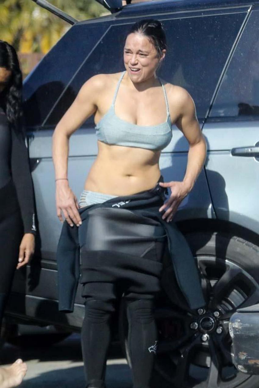 Michelle Rodriguez'ın zor anları!