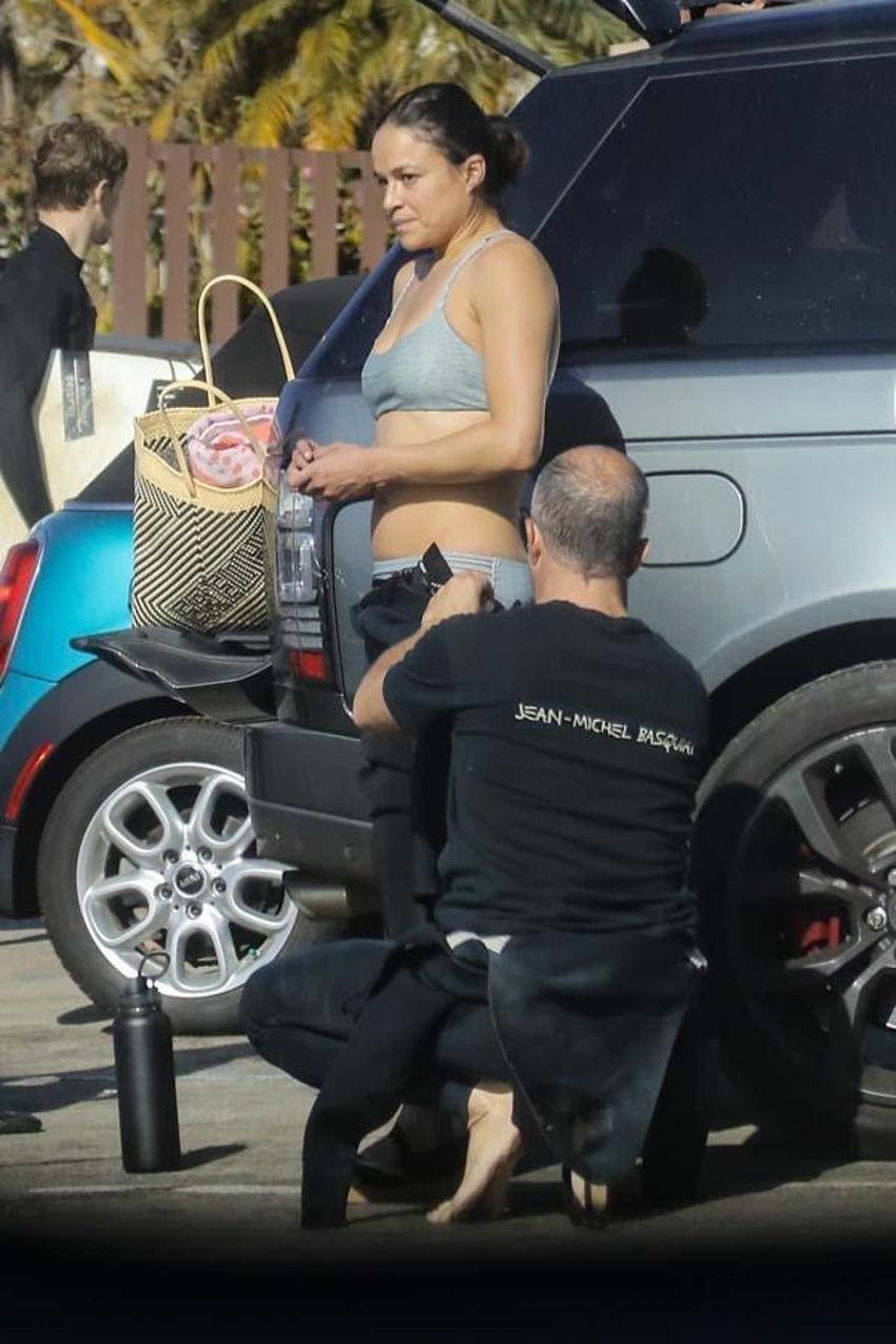 Michelle Rodriguez'ın zor anları!