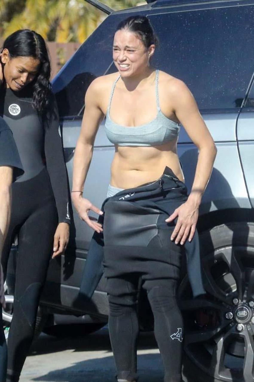 Michelle Rodriguez'ın zor anları!