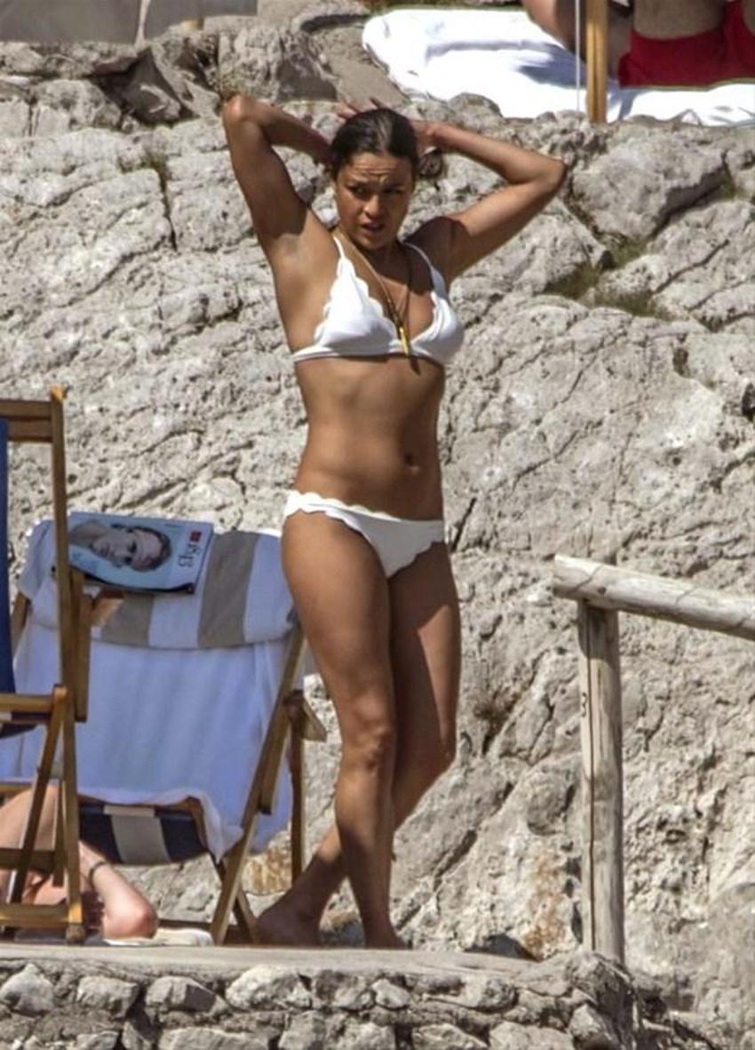 Michelle Rodriguez'ın zor anları!